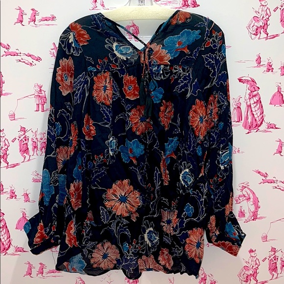 Astr Tops - ASTR Floral Blouse
